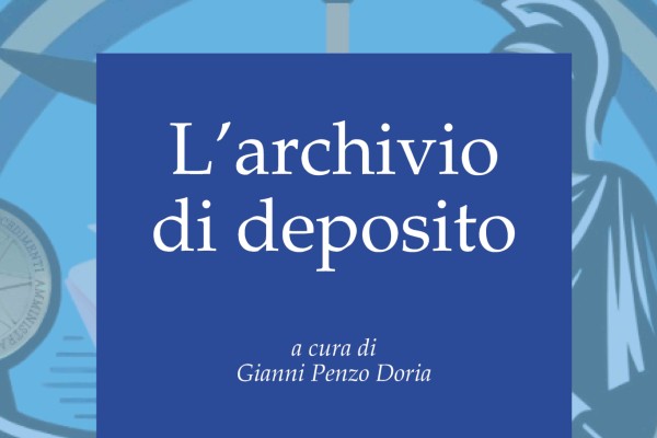 "L'archivio di deposito", edizioni Cleup, 2025