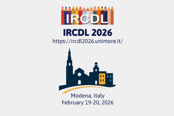IRCDL 2026, 22nd Conference on Information and Research Science Connecting to Digital and Library Science — Modena, 19 e 20 febbraio 2026
