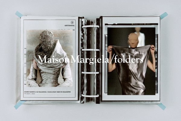 MaisonMargiela/folders — foto promozionale dell'omonimo progetto tratta dal sito di Maison Margela