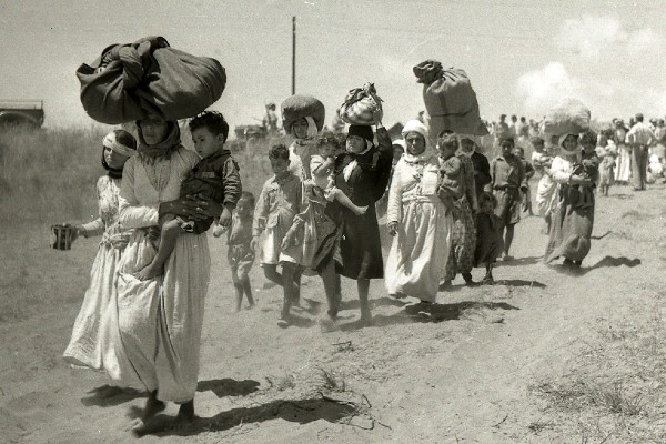 Nakba - foto di Benno Rothenberg /Meitar Collection / National Library of Israel / The Pritzker Family National  via Wikipedia