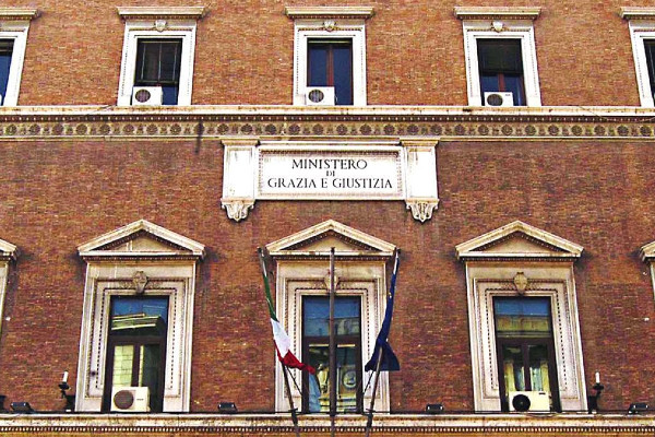 Palazzo Piacentini, sede del Ministero di Grazia e Giustizia