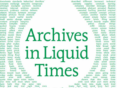 Archives in Liquid Times