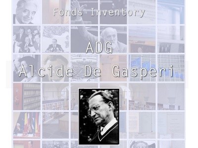 Fonds Inventory Alcide De Gasperi