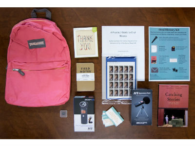 progetto Archivist in a Backpack - foto tratta dal sito della Southern Historical Collection, University of North Carolina