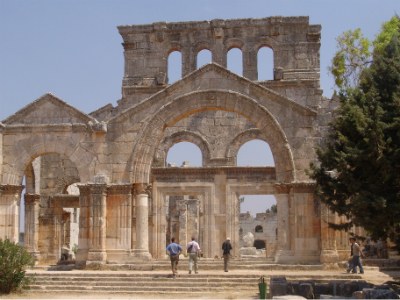 Aleppo, la Basilica di San Simeone Stilita