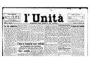 il primo numero dell'Unità, pubblicato il 12 febbraio 1924 - foto di Moustaky via Wikimedia Commons (pubblico dominio)
