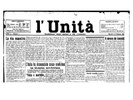 il primo numero dell'Unità, pubblicato il 12 febbraio 1924 - foto di Moustaky via Wikimedia Commons (pubblico dominio)