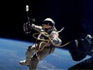 Edward White nello spazio - foto tratta dagli archivi della NASA