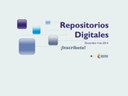 Repositorios Digitales