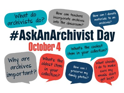 #AskAnArchivist Day 2017