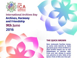 9 giugno - Giornata Internazionale degli Archivi