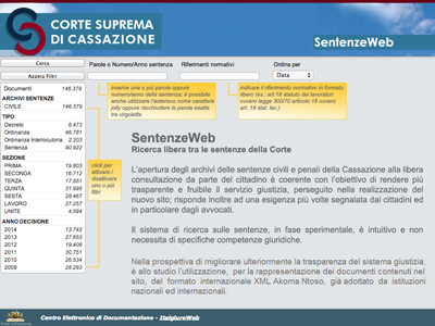 sentenze Cassazione on line