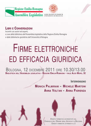 evento: Firme elettroniche ed efficacia giuridica