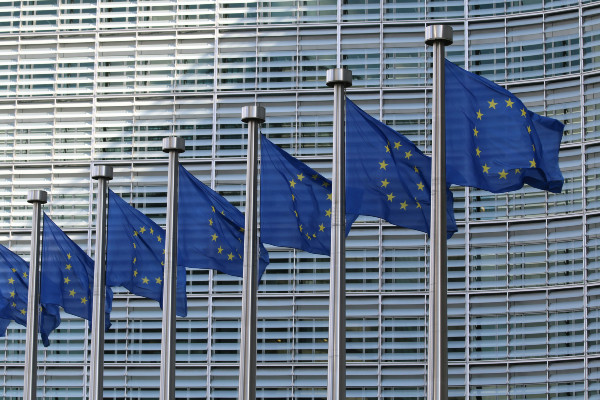 bandiere dell'Unione Europea - foto di Guillaume Périgois  via Unsplash