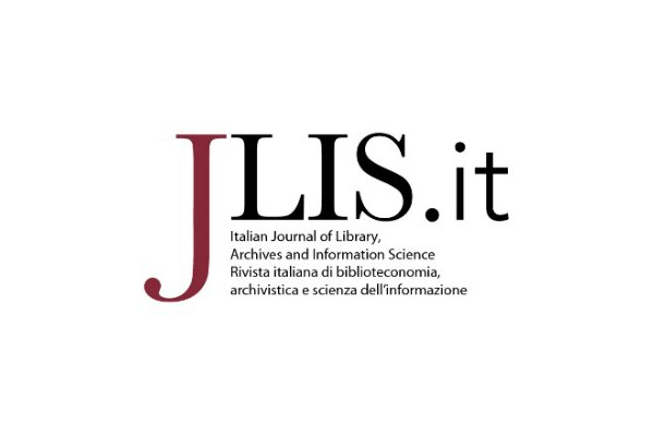 JLIS.it, Italian Journal of Library, Archives, and Information Science