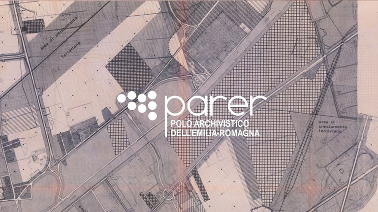 Immagine cartografica storica - Piano regolatore del Comune di Ravenna + logo ParER