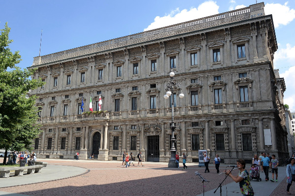 Milano, Palazzo Marino, sede del Comune - foto Di Luca Aless via Wikimedia