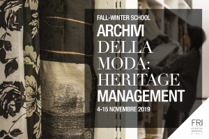 A Bologna il corso Archivi della moda: heritage management