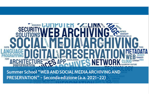 Aperte le iscrizioni per la summer school "Web and social media archiving and preservation"