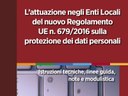 Regolamento Privacy, online un quaderno dell’ANCI