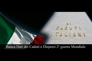 Banca dati dei caduti e dispersi della 2ª Guerra Mondiale