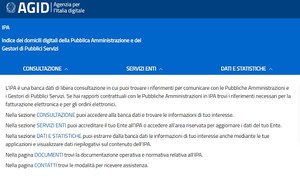 Nuova versione per il portale dell'Indice delle Pubbliche Amministrazioni