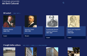 Online il nuovo Catalogo generale dei beni culturali