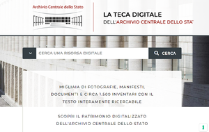 Online la Digital library dell'Archivio Centrale dello Stato