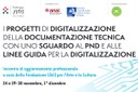 Digitalizzazione della documentazione tecnica: online i video atti di un ciclo di incontri