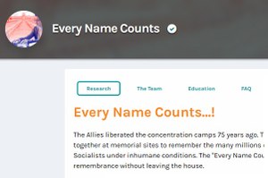 "Every Name Counts": il più grande archivio sulle vittime del nazismo