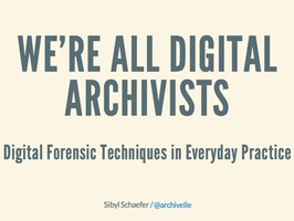 L’archivista digitale non esiste