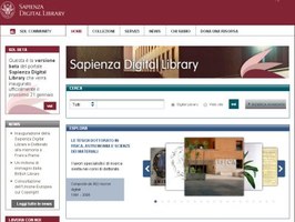 Materiali scientifici, libri e multimedia: on line la Sapienza Digital Library