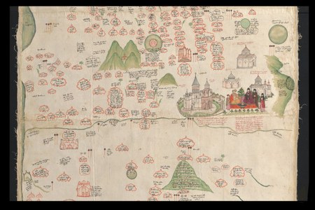 Monasteri, chiese e santuari: digitalizzata la Mappa armena del Conte  Marsili