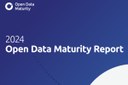 Online l’Open Data Maturity Report 2024