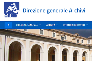 Online la nuova versione del sito della Direzione Generale Archivi