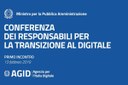 Responsabili transizione al digitale: al via la Conferenza